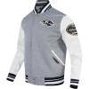 Pro Standard Mens NFL Baltimore Ravens Old English Varsity Jacket