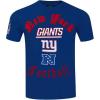 Pro Standard Mens NFL New York Giants Old English Short Sleeve Tee Dodger Blue