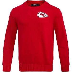 Pro Standard Mens NFL Classic Crewneck Sweater(Red)