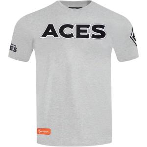Pro Standard WNBA Mens Mens WNBA Classic Chenille Cotton Short Sleeve Tee(Heather Grey)