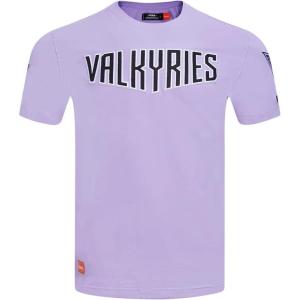 Pro Standard WNBA Mens Mens WNBA Classic Chenille Cotton Short Sleeve Tee(Lilac)