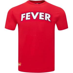 Pro Standard WNBA Mens Mens WNBA Classic Chenille Cotton Short Sleeve Tee(Red)