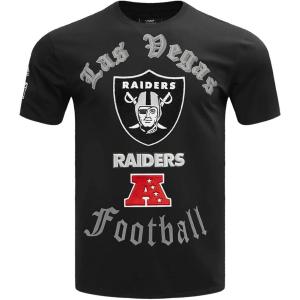 Vintage Raiders Tee in Black by Pro Standard(Black)