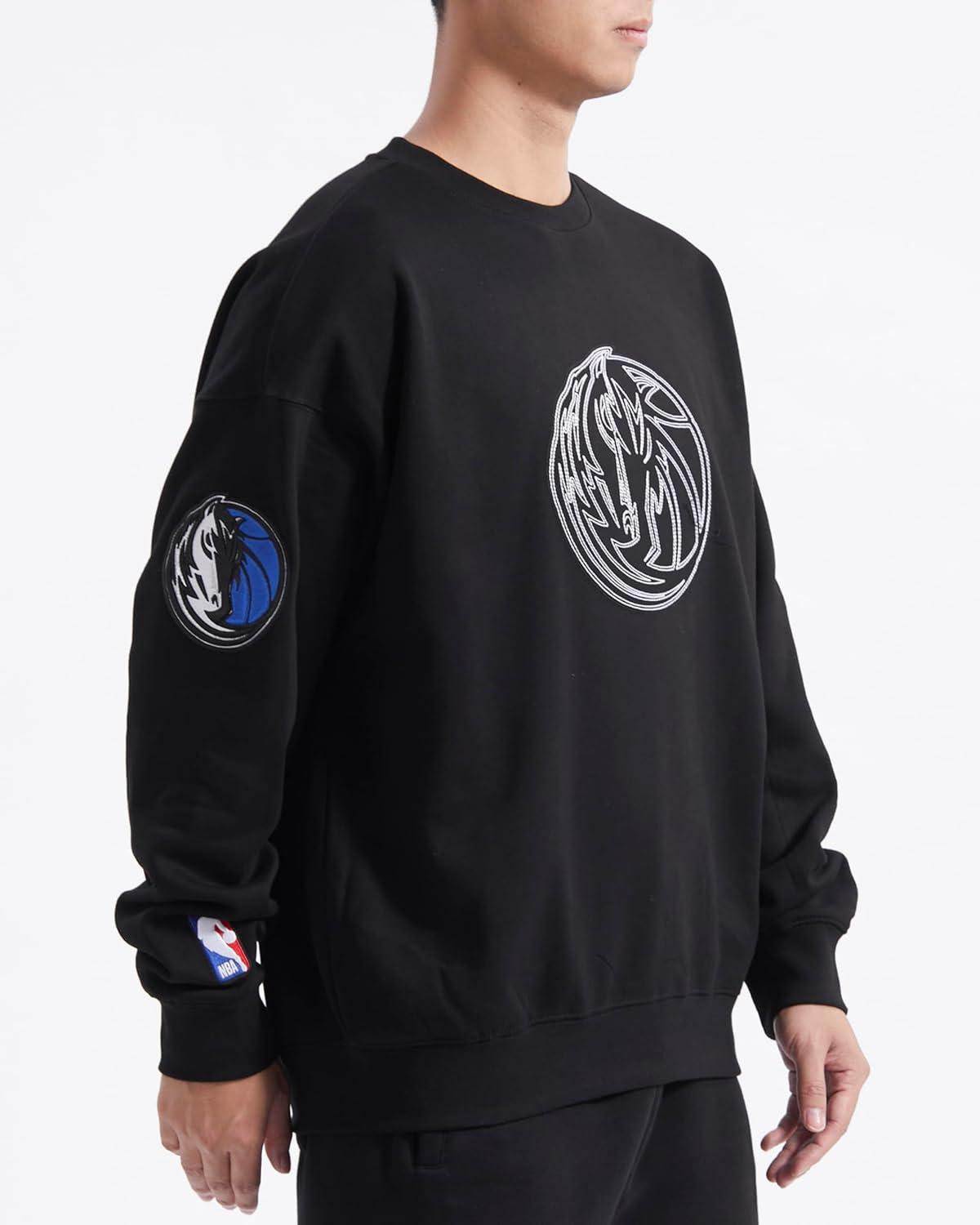 image:imagePRO STANDARD Mens NBA Wingspan Fleece Crewneck SweatshirtBlack