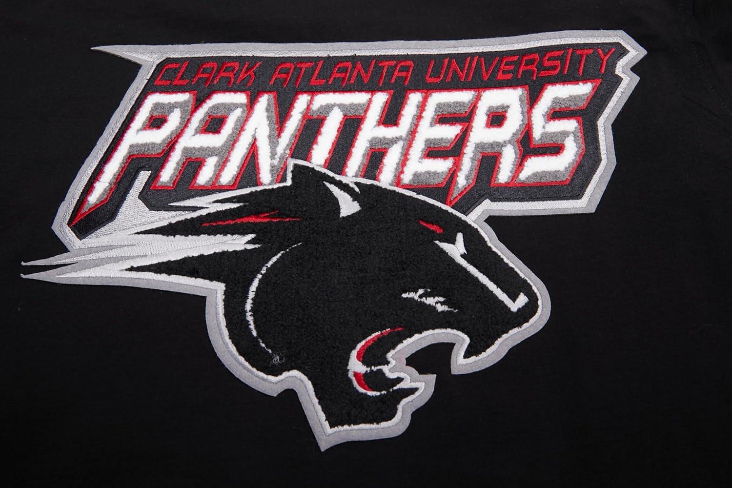 image:imagePro Standard Mens Clark Atlanta University Classic Chenille Short Sleeve Tee Black L