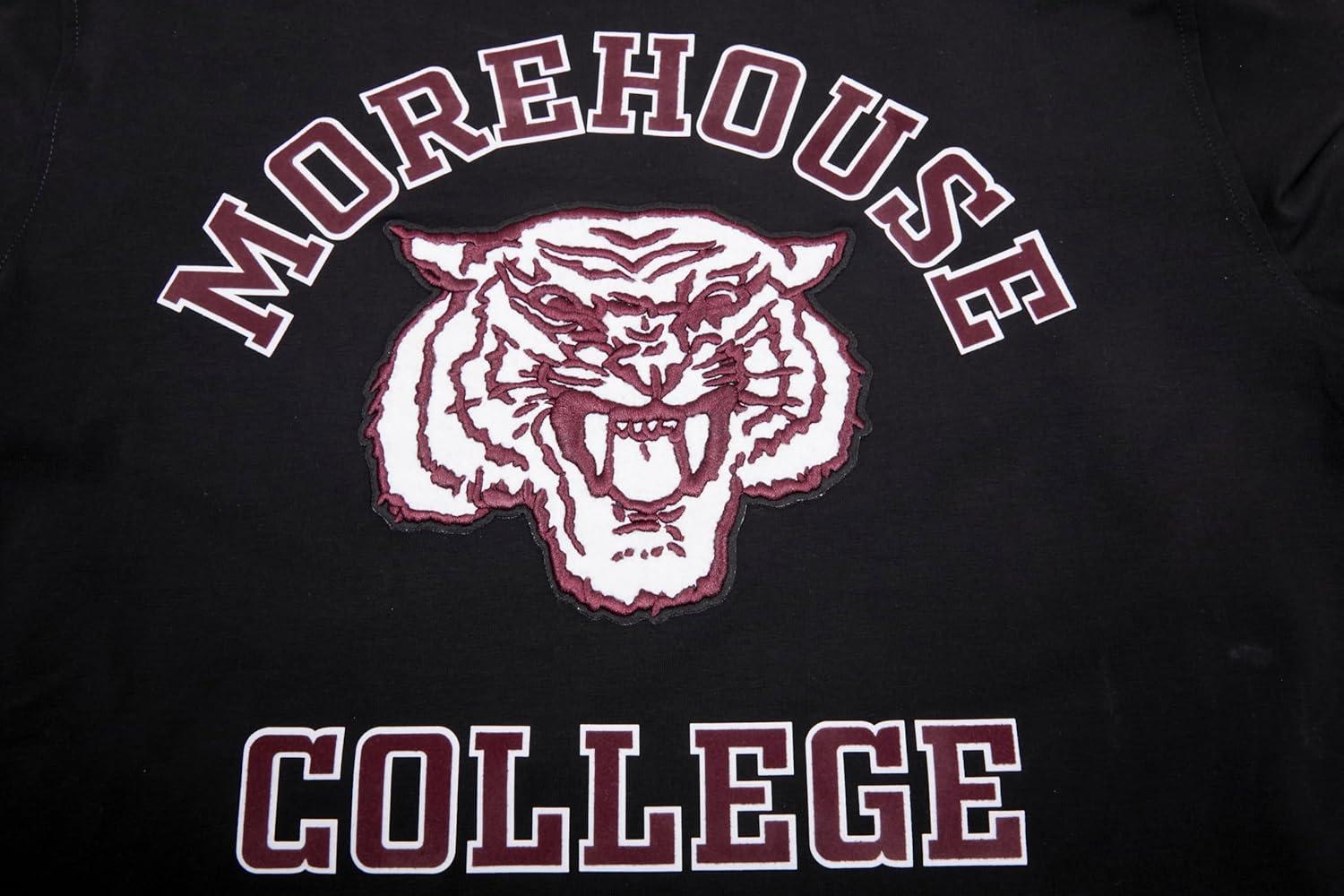 image:imagePro Standard Mens College Classic Chenille Stacked Logo Short Sleeve TeeBlack