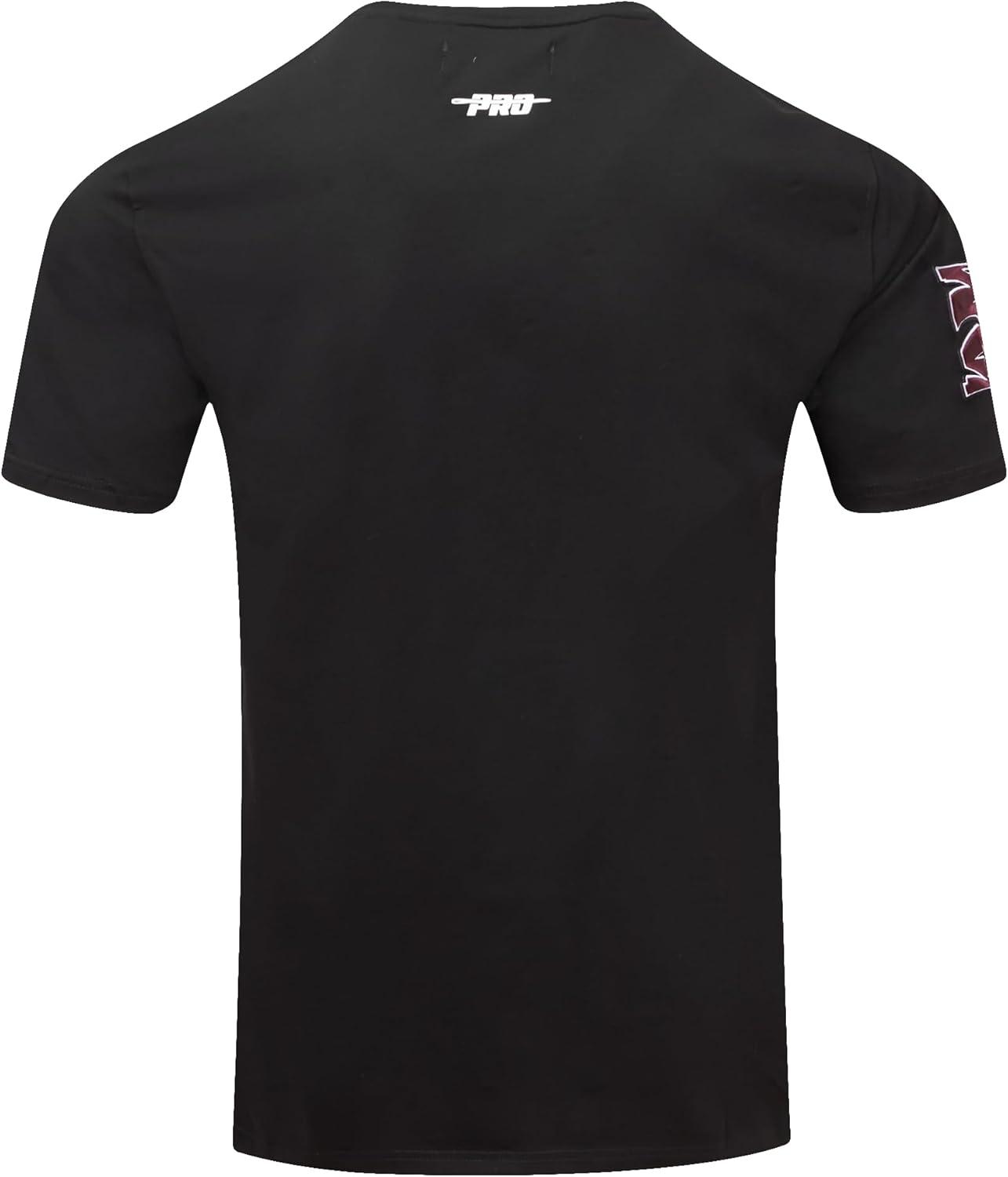 image:imagePro Standard Mens College Classic Chenille Stacked Logo Short Sleeve TeeBlack