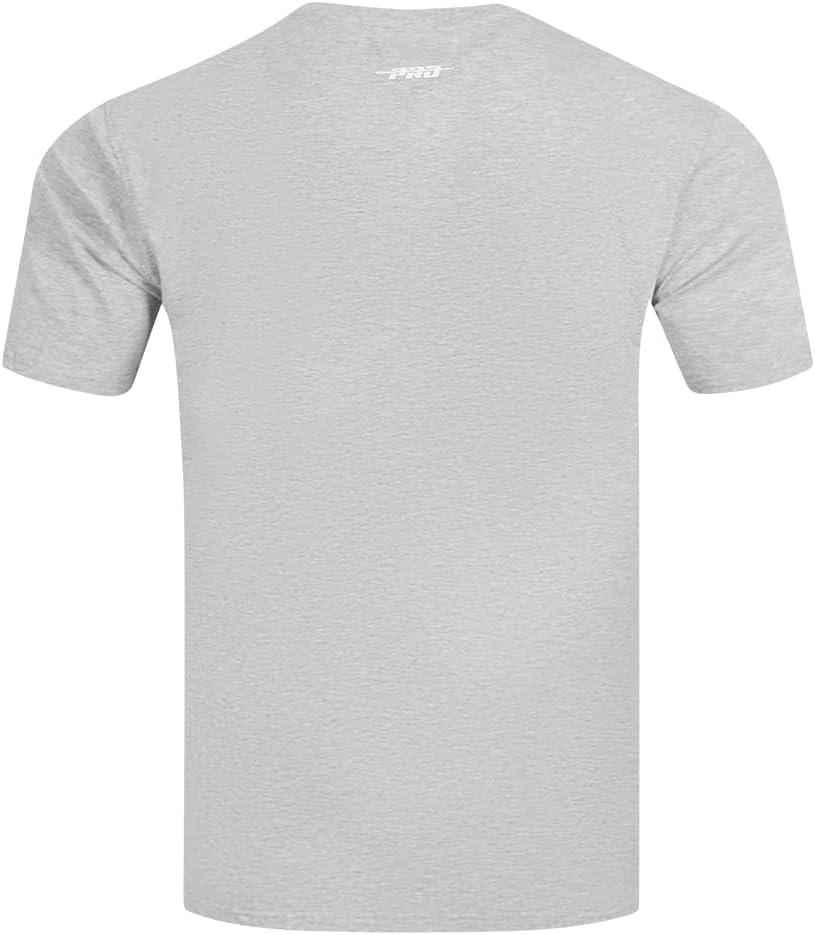 image:imagePro Standard Mens College Classic Chenille Stacked Logo Short Sleeve TeeHeather Grey