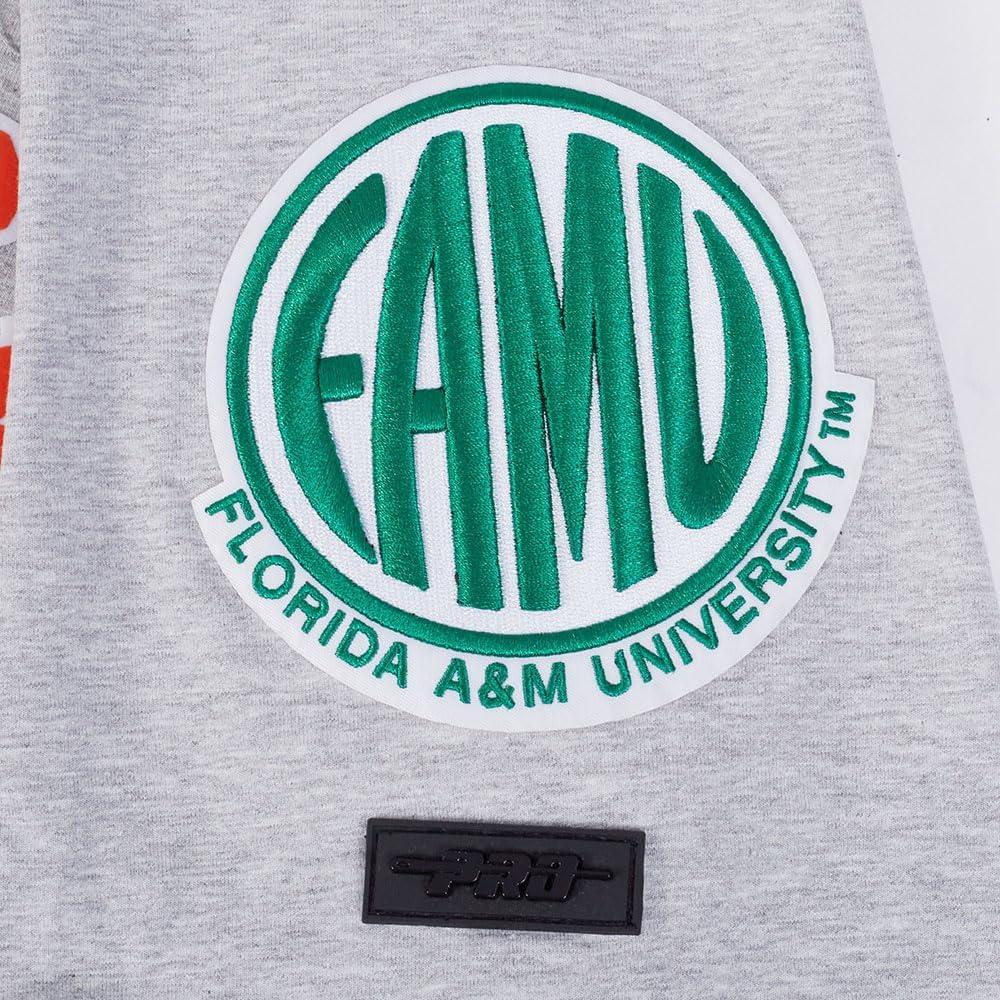 image:imagePro Standard Mens College Classic Chenille Stacked Logo Short Sleeve TeeHeather Grey