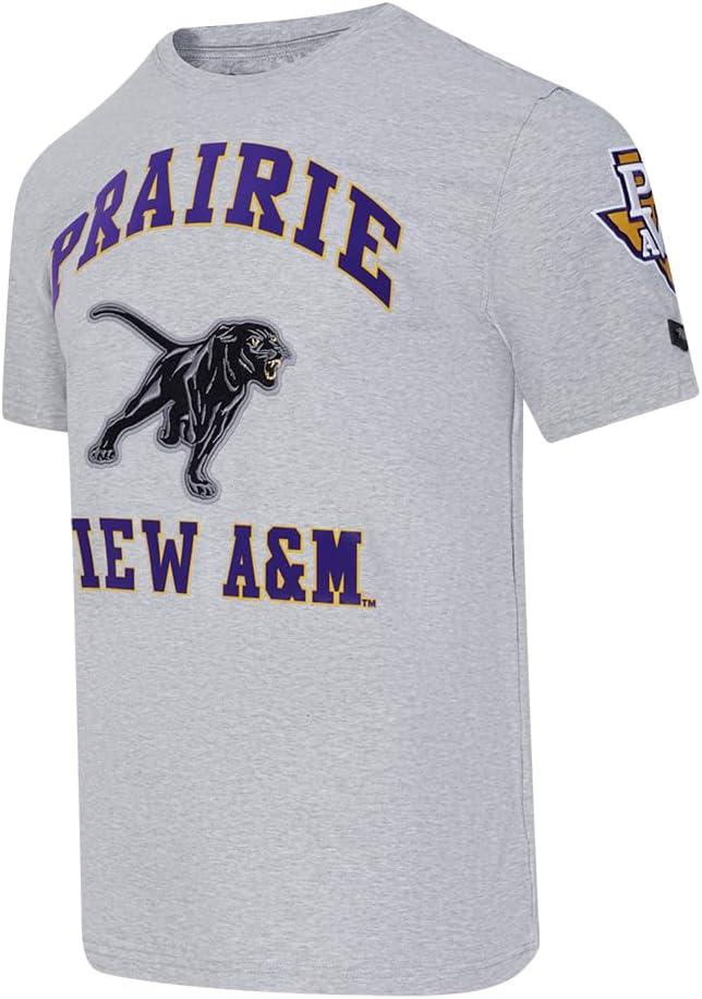 image:imagePro Standard Mens College Classic Chenille Stacked Logo Short Sleeve TeeHeather Grey