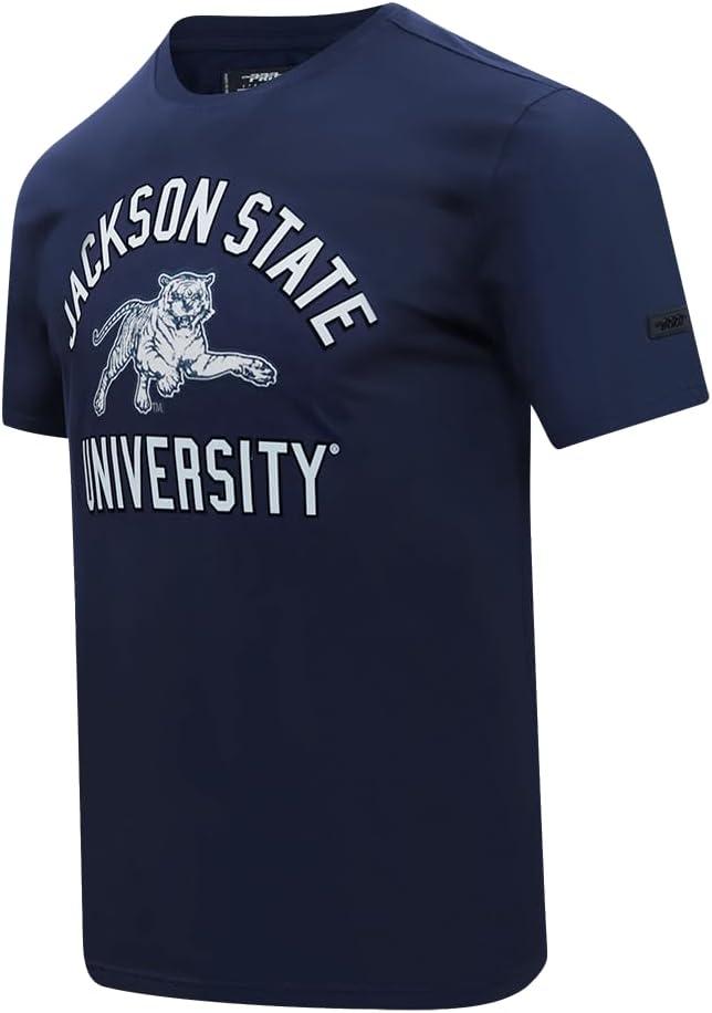 image:imagePro Standard Mens College Classic Chenille Stacked Logo Short Sleeve TeeTeam Color
