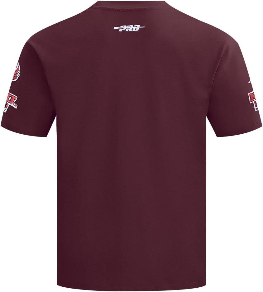 image:imagePro Standard Mens College Classic Chenille Stacked Logo Short Sleeve TeeTeam Color