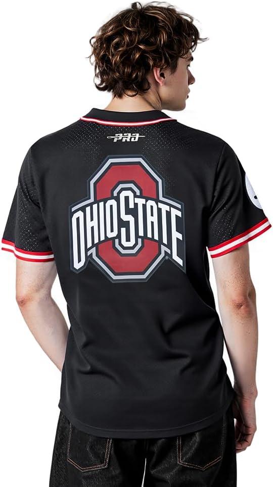 image:imagePro Standard Mens College Mesh Button Down TopBlack