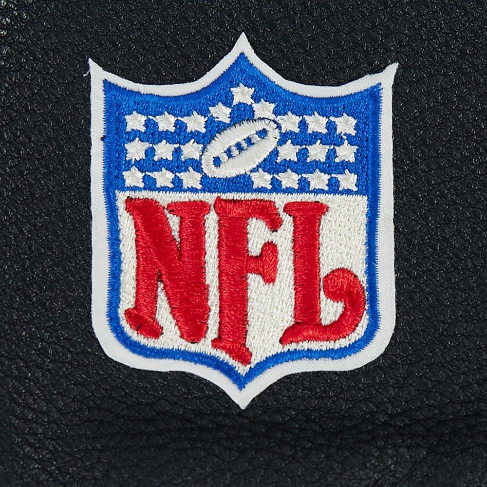 image:imagePro Standard Mens NFL Modern Originals Varsity JacketEggshell Black