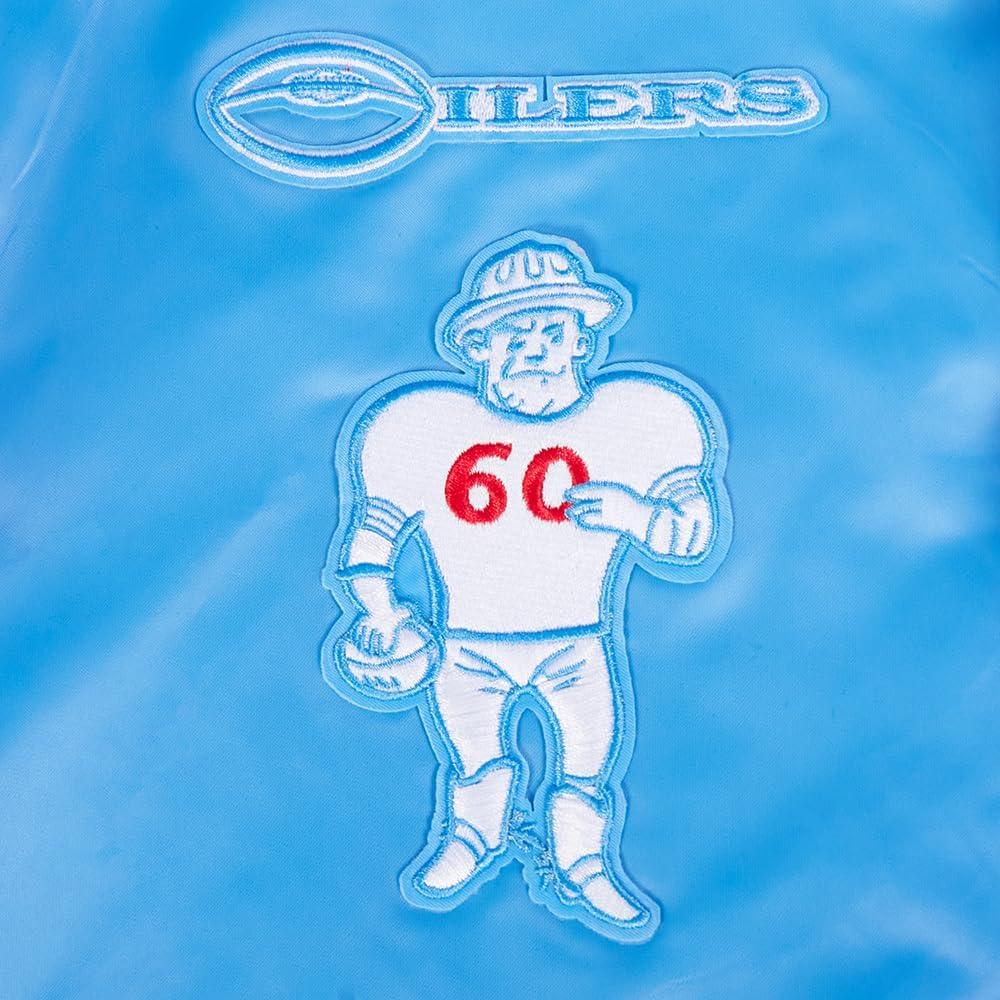 image:imagePro Standard Mens NFL Retro Classics Satin JacketUniversity Blue