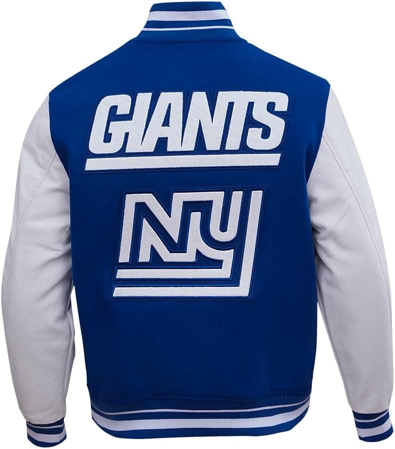 image:imagePro Standard Mens NFL Retro Classics Varsity JacketDodger Blue