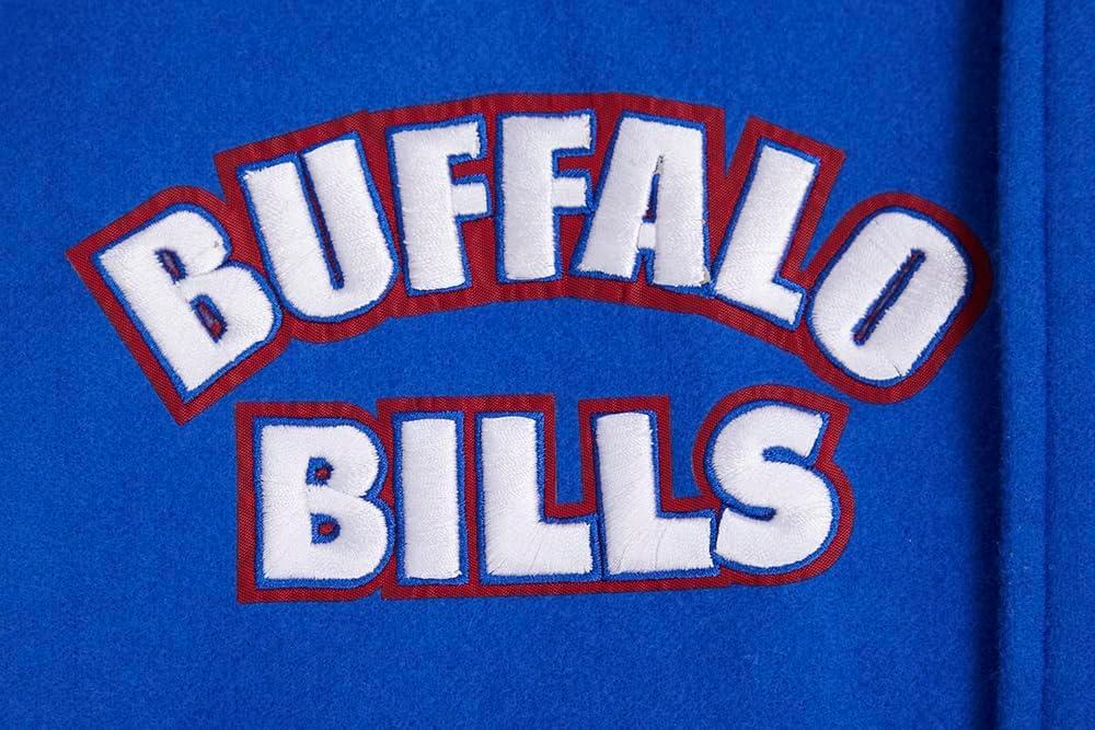 image:imagePro Standard Mens NFL Retro Classics Varsity JacketRoyal BlueRed