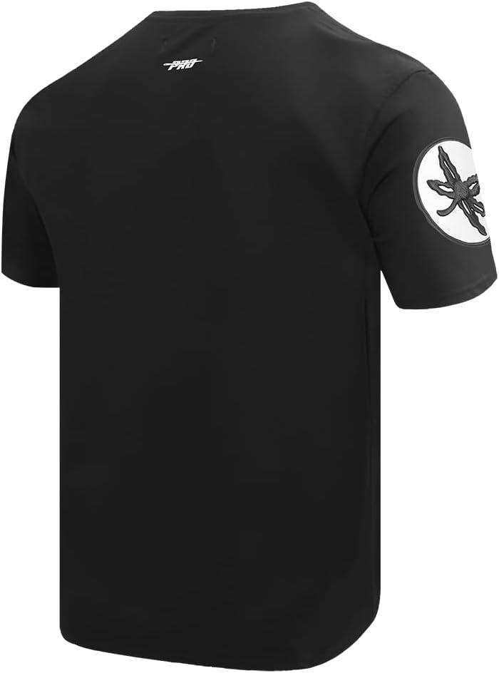 image:imagePro Standard Mens Ohio State University Classic Chenille Short Sleeve Tee Black 3XL