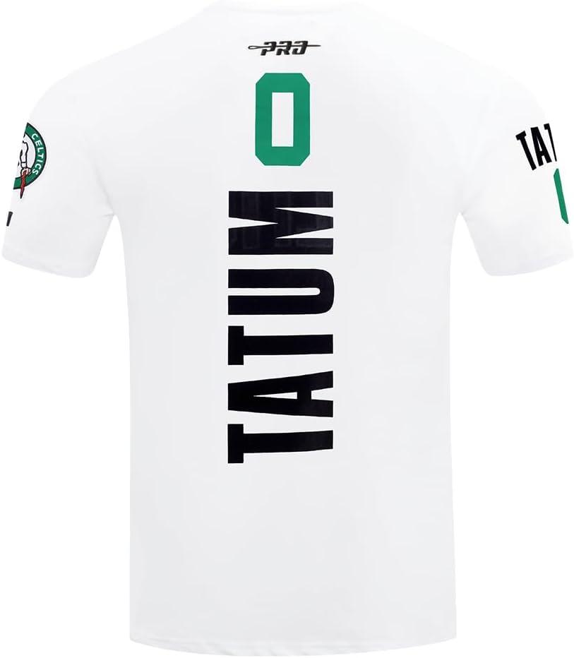 image:imagePro Standard NBA Mens Mens NBA Boston Celtics Classic Player Cotton Short Sleeve TeeWhite