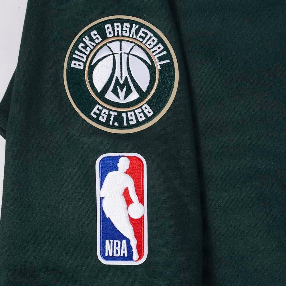 image:imagePro Standard NBA mens Mens Nba Best of Fleece Crewneck SweatshirtForest Green