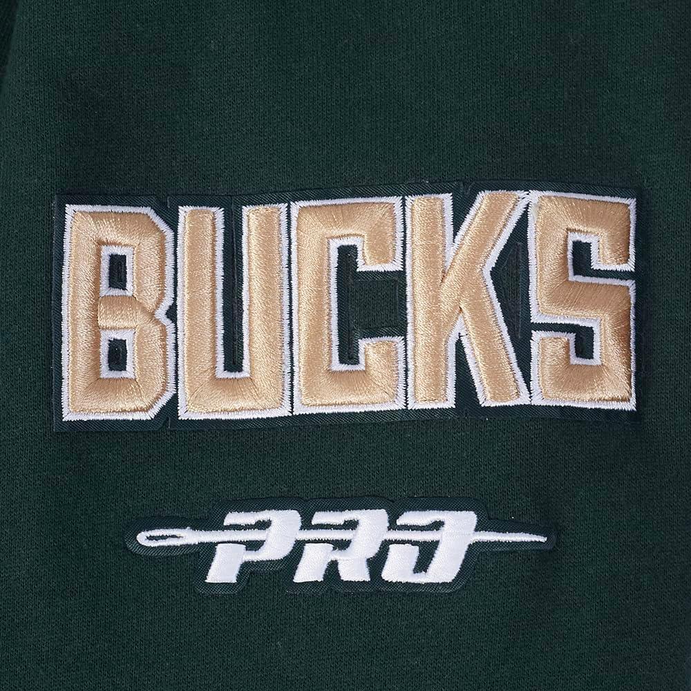 image:imagePro Standard NBA mens Mens Nba Best of Fleece Crewneck SweatshirtForest Green