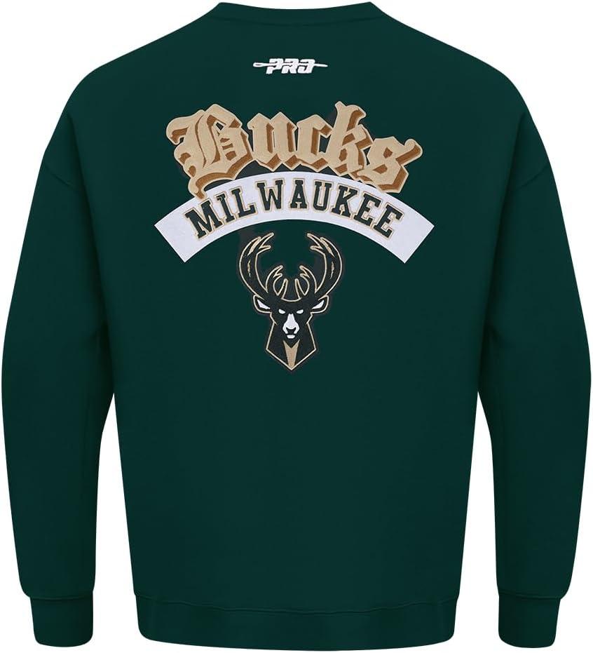 image:imagePro Standard NBA mens Mens Nba Best of Fleece Crewneck SweatshirtForest Green