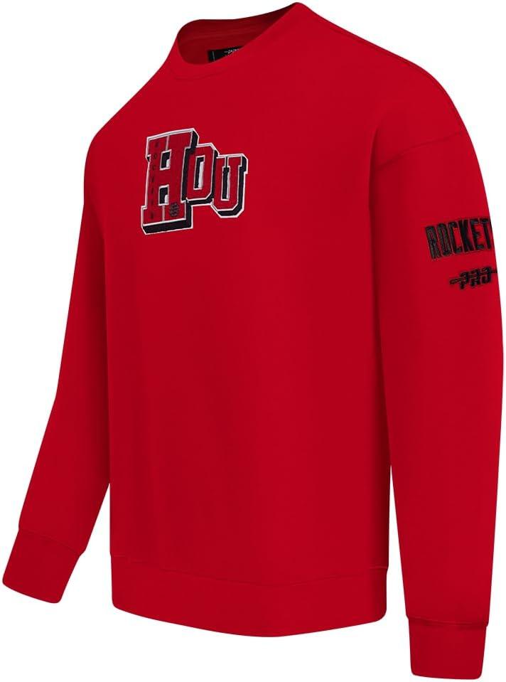 image:imagePro Standard NBA mens Mens Nba Best of Fleece Crewneck SweatshirtRed