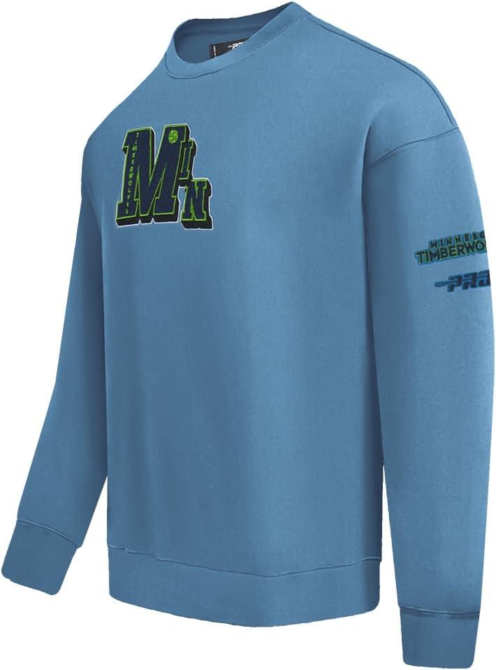 image:imagePro Standard NBA mens Mens Nba Best of Fleece Crewneck SweatshirtSteel Blue