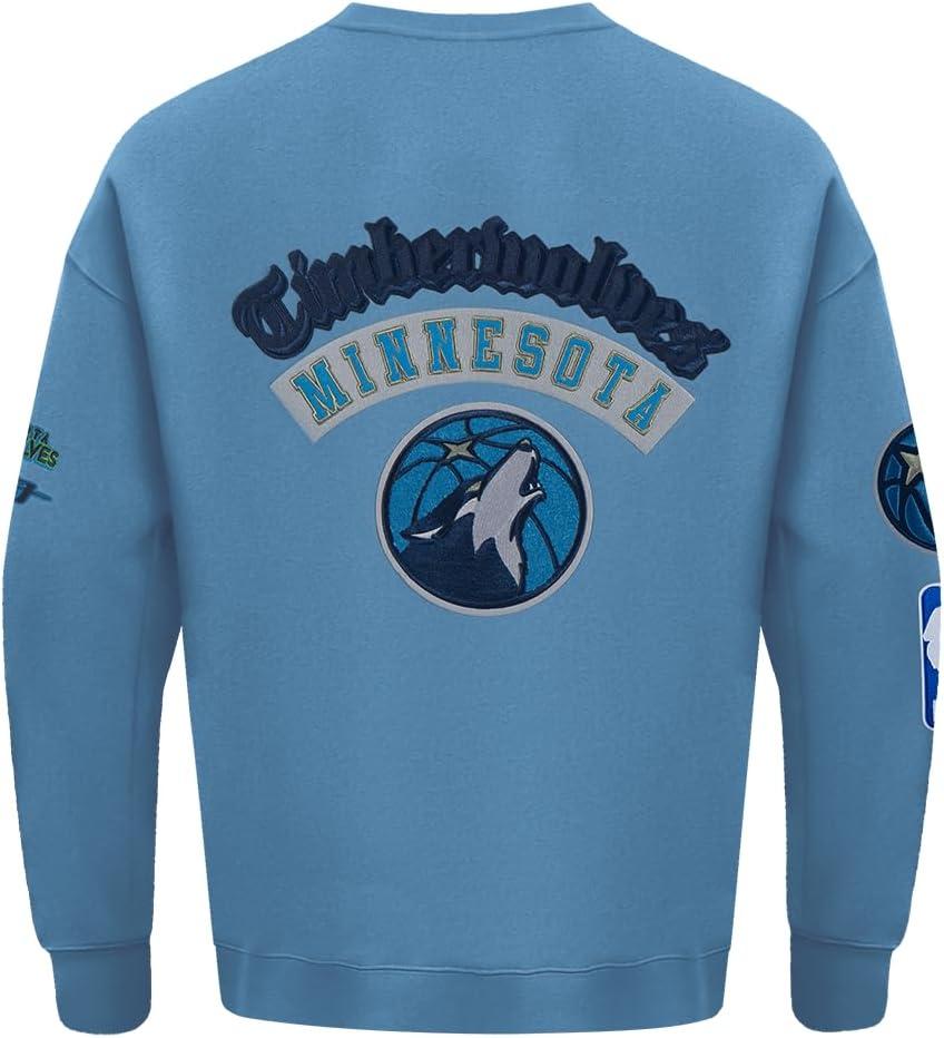 image:imagePro Standard NBA mens Mens Nba Best of Fleece Crewneck SweatshirtSteel Blue