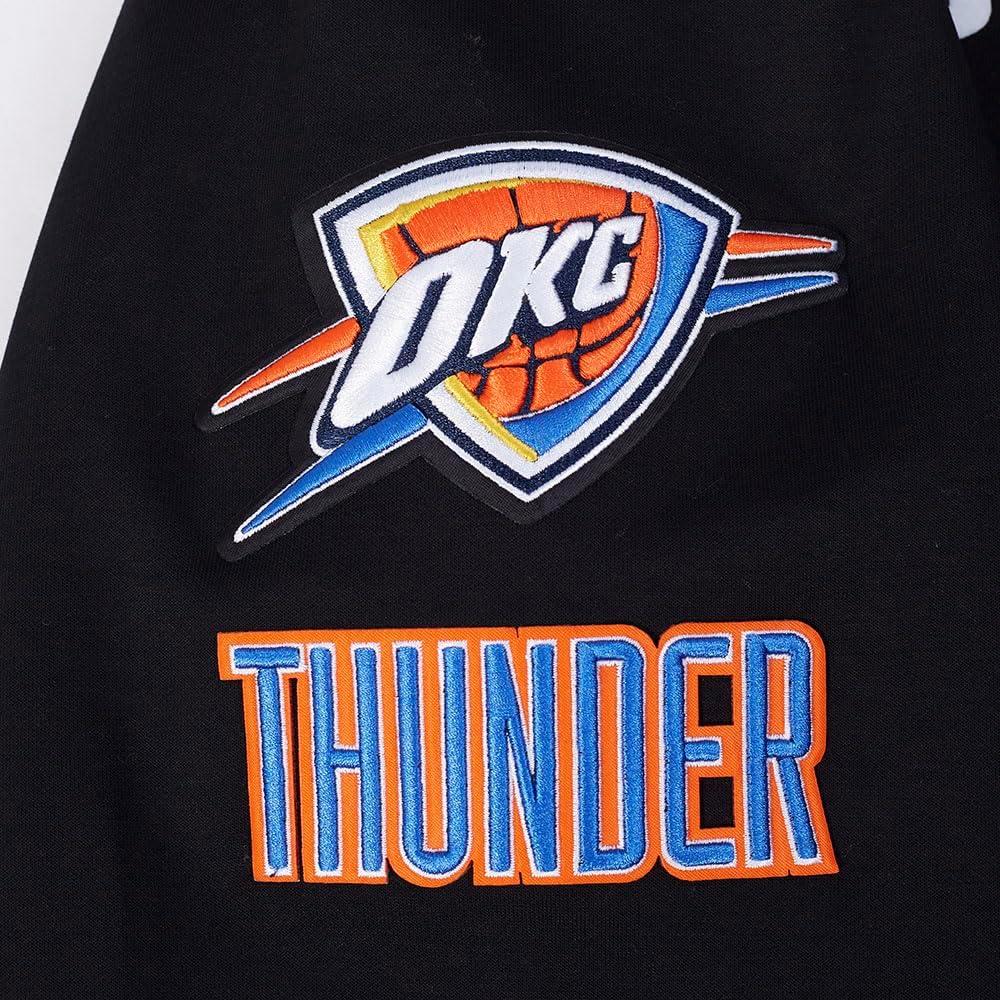 image:imagePro Standard NBA mens Mens Nba Oklahoma City Thunder Classic Player Cotton Double Knit Pull Over HoodieBlack