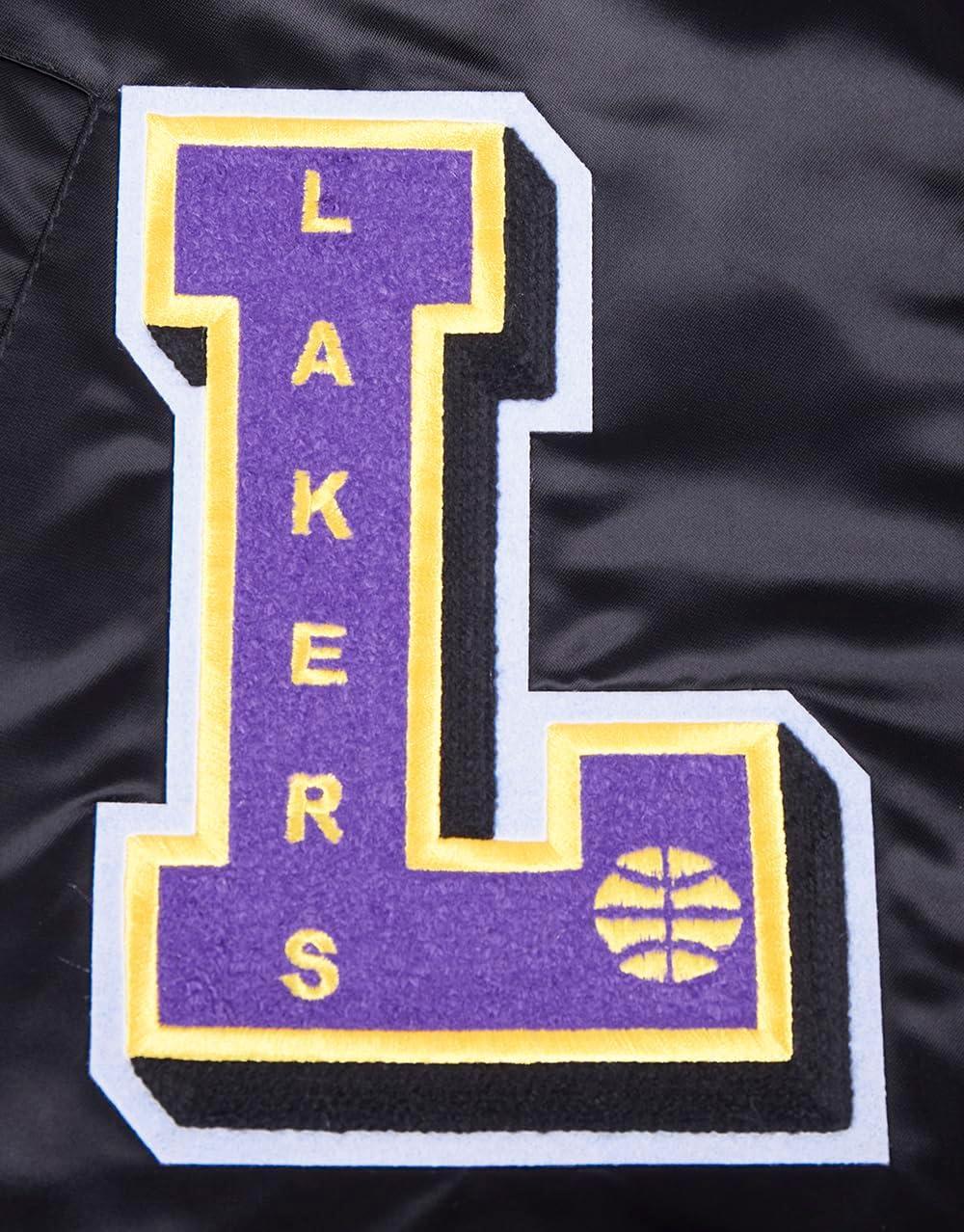 image:imagePro Standard NBA mens Mens Nba Sublimated Satin JacketBlack