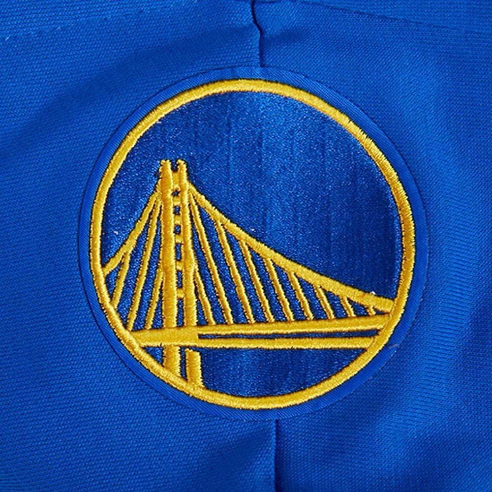 image:imagePro Standard NBA womens Womens Nba Golden State Warriors Classic Player Brushed Back French Terry Cropped Pullover HoodieRoyal Blue