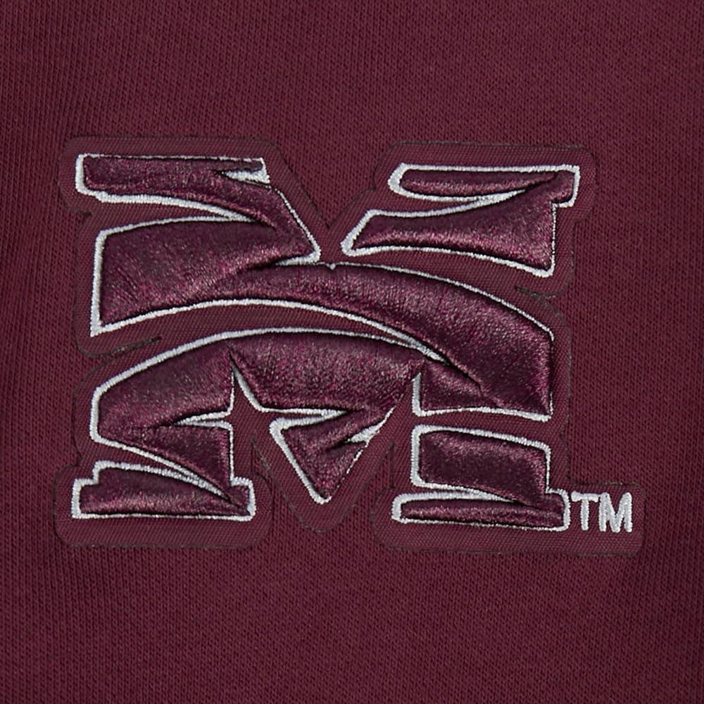 image:imagePro Standard NCAA womens Womens College Classic Essentials Brushed Back French Terry Crewneck SweatshirtWine
