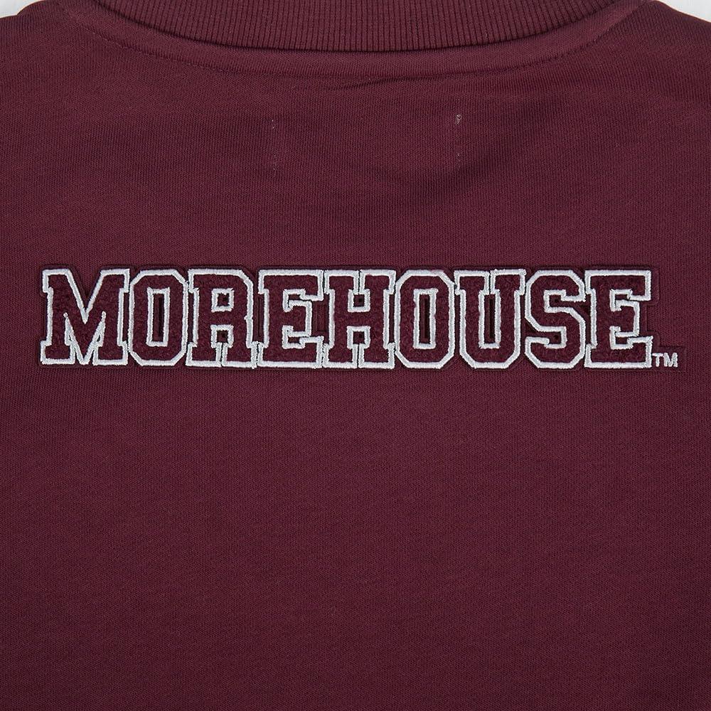 image:imagePro Standard NCAA womens Womens College Classic Essentials Brushed Back French Terry Crewneck SweatshirtWine