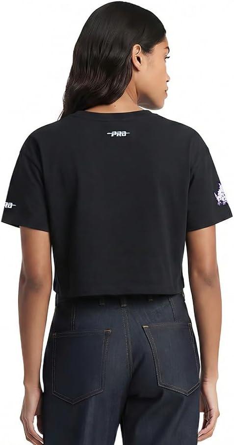 image:imagePro Standard Womens College Classic Chenille Short Sleeve Boxy TeeBlack