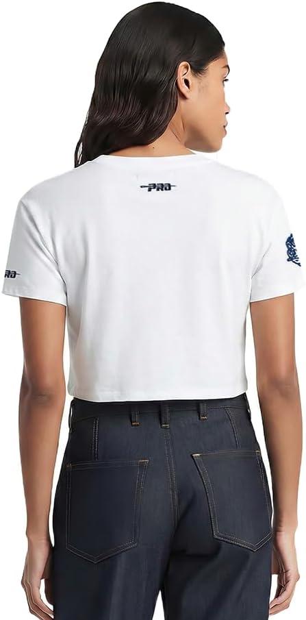 image:imagePro Standard Womens College Classic Chenille Short Sleeve Boxy TeeWhite