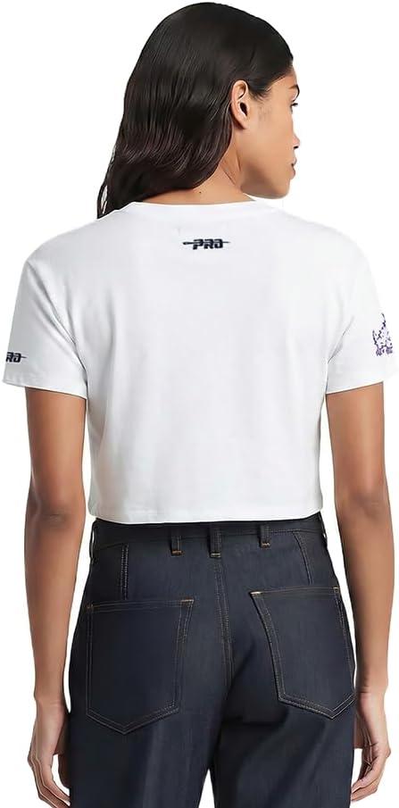 image:imagePro Standard Womens College Classic Chenille Short Sleeve Boxy TeeWhite