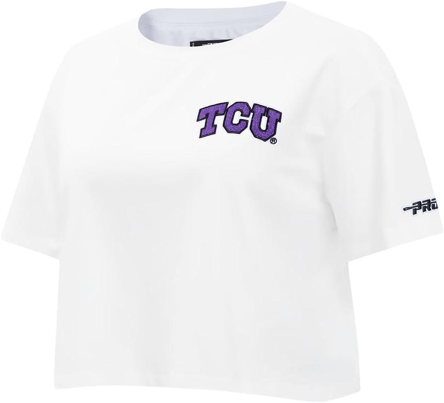 image:imagePro Standard Womens College Classic Chenille Short Sleeve Boxy TeeWhite