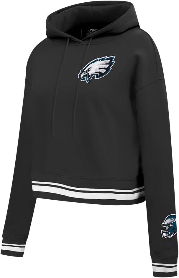 image:imagePro Standard Womens NFL Mash Up Cropped Pullover HoodieBlack