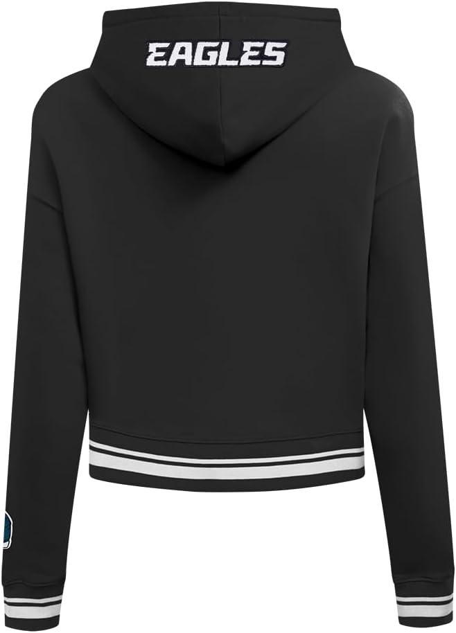 image:imagePro Standard Womens NFL Mash Up Cropped Pullover HoodieBlack