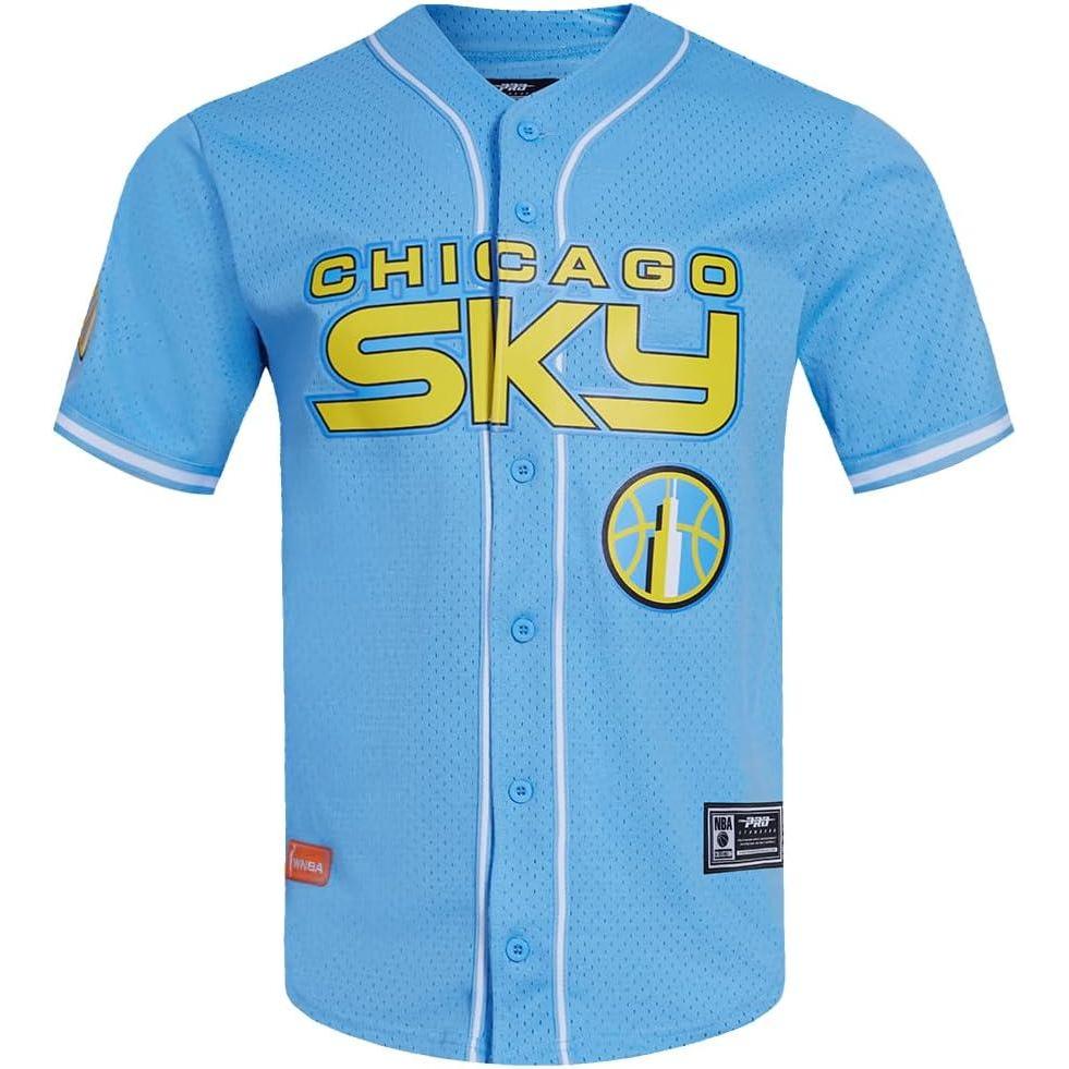 image:imageMens WNBA Mesh Button Down TopUniversity Blue