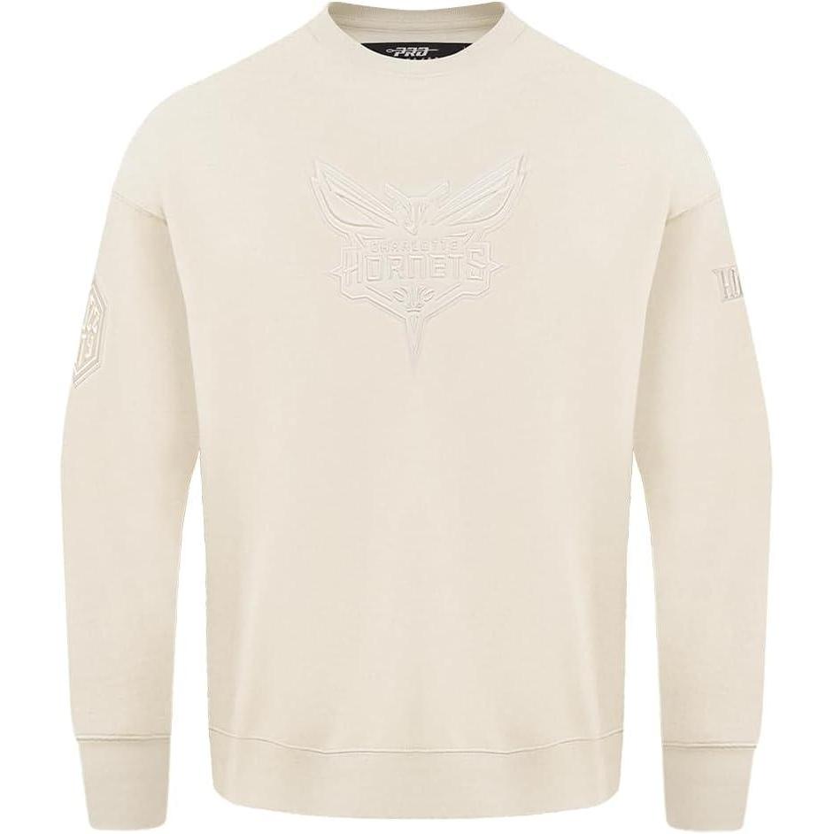 image:imagePRO STANDARD Mens NBA Wingspan Fleece Crewneck SweatshirtEggshell
