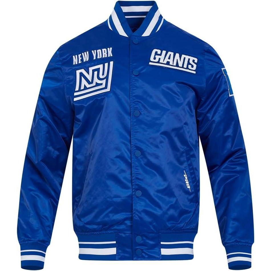 image:imagePro Standard Mens NFL Retro Classics Satin JacketDodger Blue