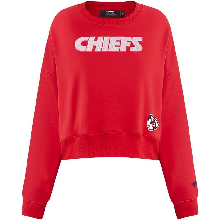image:imageWomens NFL Game Day Classics Cotton Double Knit Crewneck SweatshirtRed