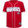 Big Boys WNBA Mesh Button Down Top(Red)