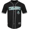 Mens WNBA Mesh Button Down Top(Black)