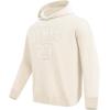 NBA LOS ANGELES LAKERS LEBRON JAMES #23 NEUTRAL PNN MEN’S DROP SHOULDER FLC PO HOODIE(Eggshell)