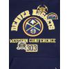 PRO STANDARD Mens NBA Wingspan Fleece Crewneck Sweatshirt(Midnight Navy)