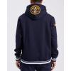 PRO STANDARD Mens NBA Wingspan Fleece Crewneck Sweatshirt(Midnight Navy)