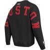 PRO STANDARD Mens NBA Wingspan Fleece Crewneck Sweatshirt(Royal Blue)